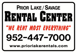 Prior Lake / Savage Rental Center. We Rent Most Everything.